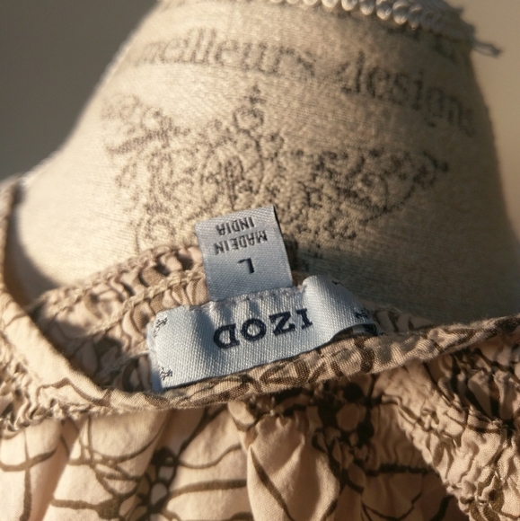 Izod peasant top - Picture 3 of 4